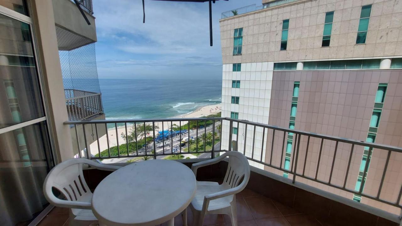 Flat na praia da Barra da Tijuca Rio de Janeiro Exterior foto