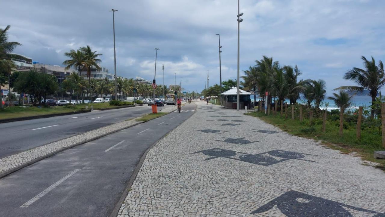 Flat na praia da Barra da Tijuca Rio de Janeiro Exterior foto